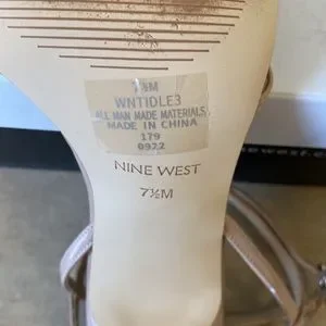 Nine West | Shoes | Ninewest Nude Heel | Poshmark